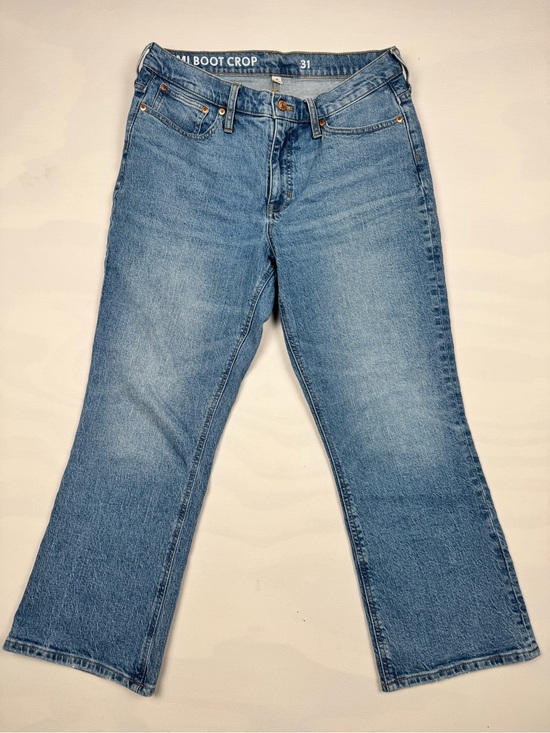 J. Crew Denim - J.Crew Demi Boot Crop Jeans Blue Women’s 31